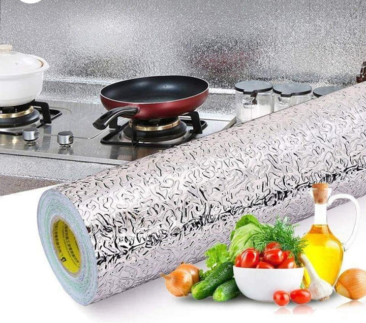 Lamina Adhesiva de Aluminio Para Cocina